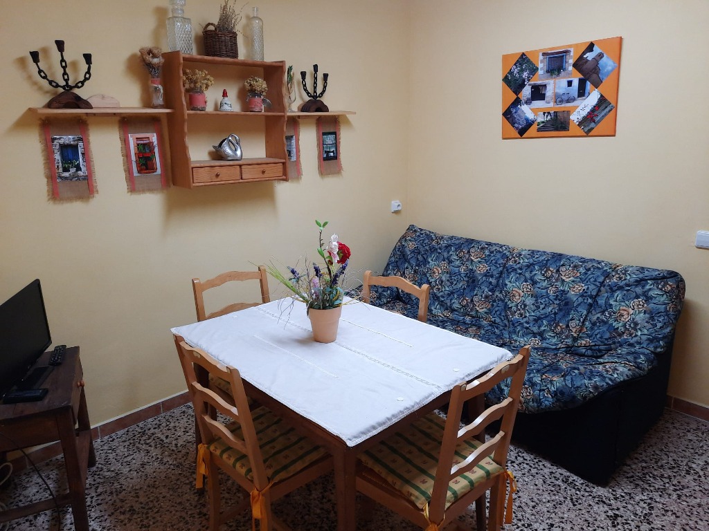 Salón del Apartamento 1 – Casa Isabel Valderrobres