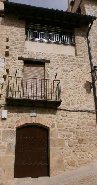 Valderrobres. Vista de la localidad y el castillo